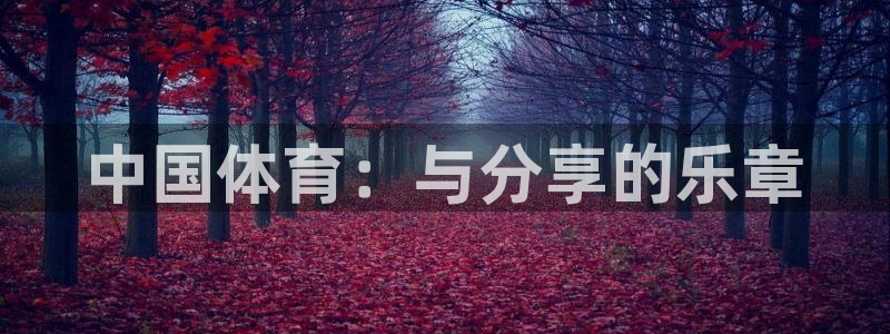 意昂5平台登录：中国体育：与分享的乐章